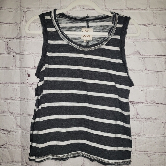 🧡𝅺CHASER Striped Tank Top - Picture 1 of 4